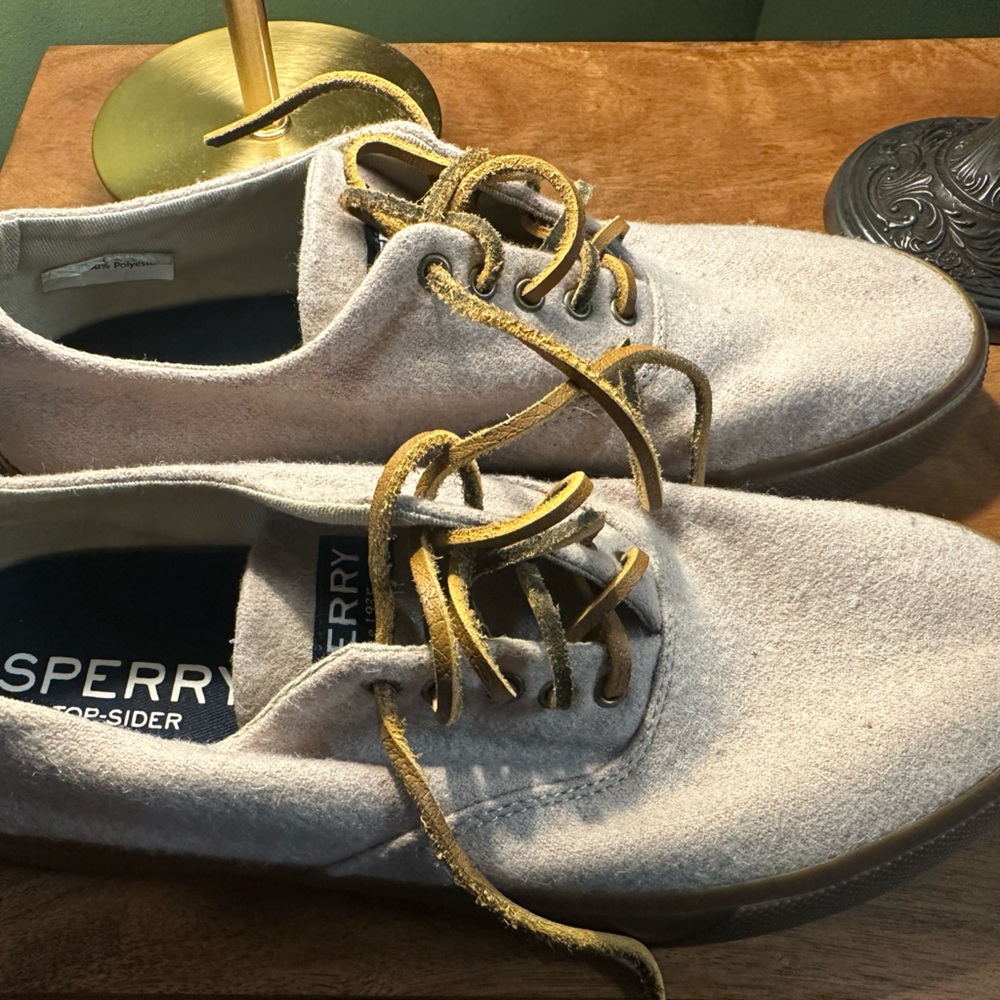 Sperry Women's Sneakers - Cream and Gold